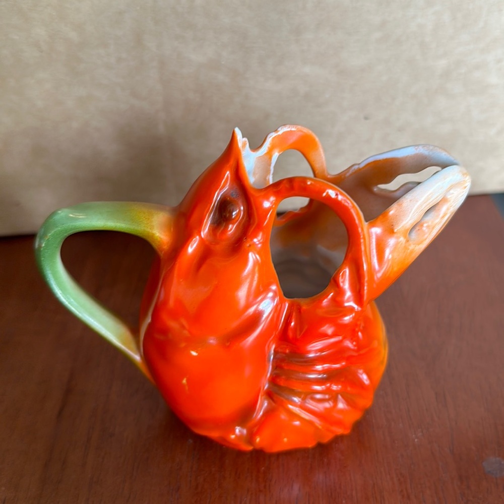 Vintage the royal bayreuth bavaria lobster creamer